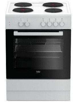 Elektrisch fornuis huren : Beko FSS66000GW
