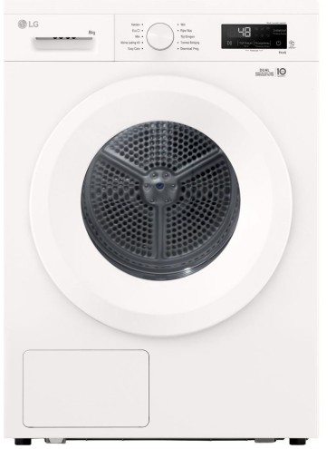 Huren: LG 8 KG Warmtepompdroger RHX1008NWH