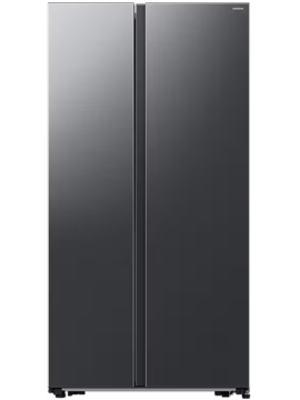 Samsung RS57DG400EB4EF zwarte Amerikaanse koelkast met 583 liter inhoud, No Frost, SpaceMax™ en SmartThings.