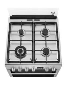 Gasfornuis huren RVS : AEG 47886GT-MN