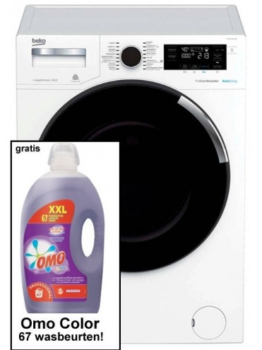 Beko 11 kg wasmachine met automatische zeepdosering